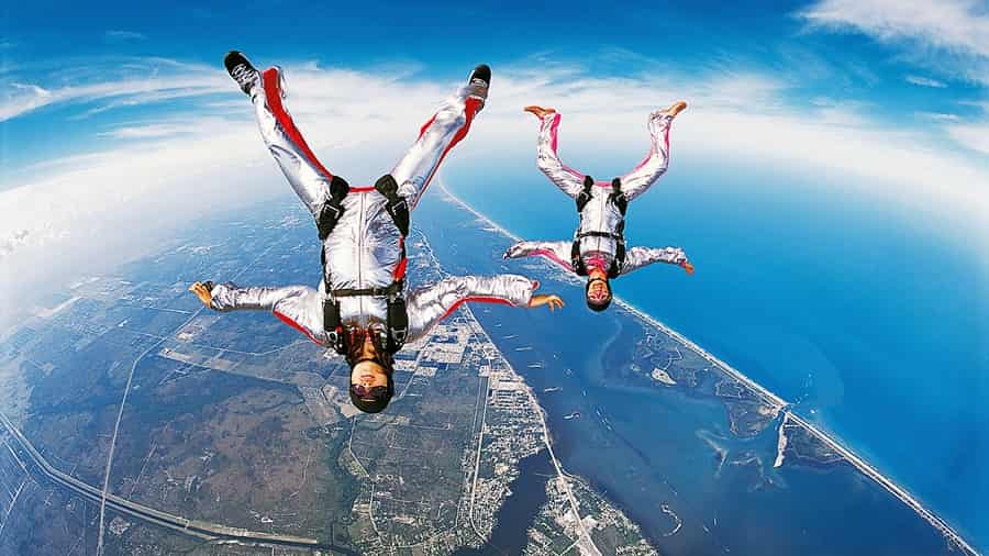 Skydiving in Pondicherry